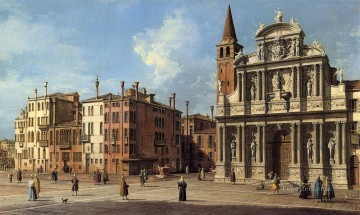 santa maría zobenigo Canaletto Venecia Pinturas al óleo